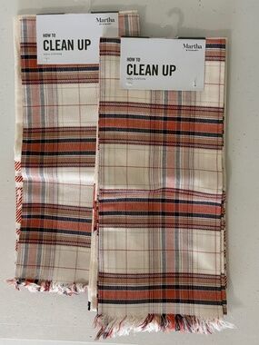 Martha Stewart Collection Two 3-pc Harvest Kitchen Towel Set